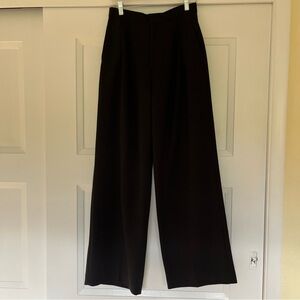Black Wide-Leg Trousers